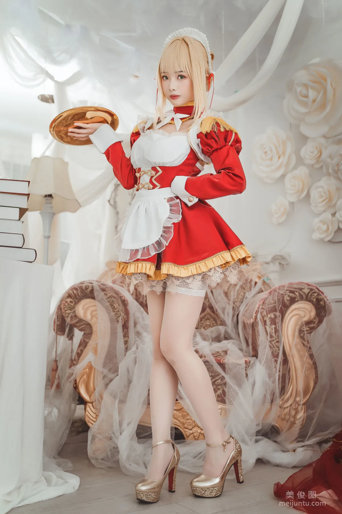[美女Coser] 雯妹 《尼禄女仆》 写真集1