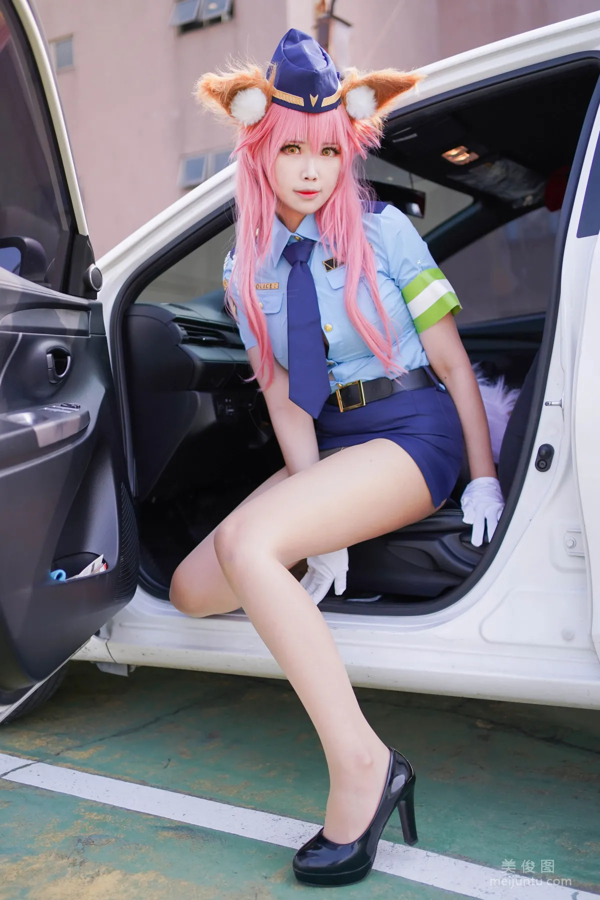萱-KaYa 《玉藻前 女警裝》 寫真集 5