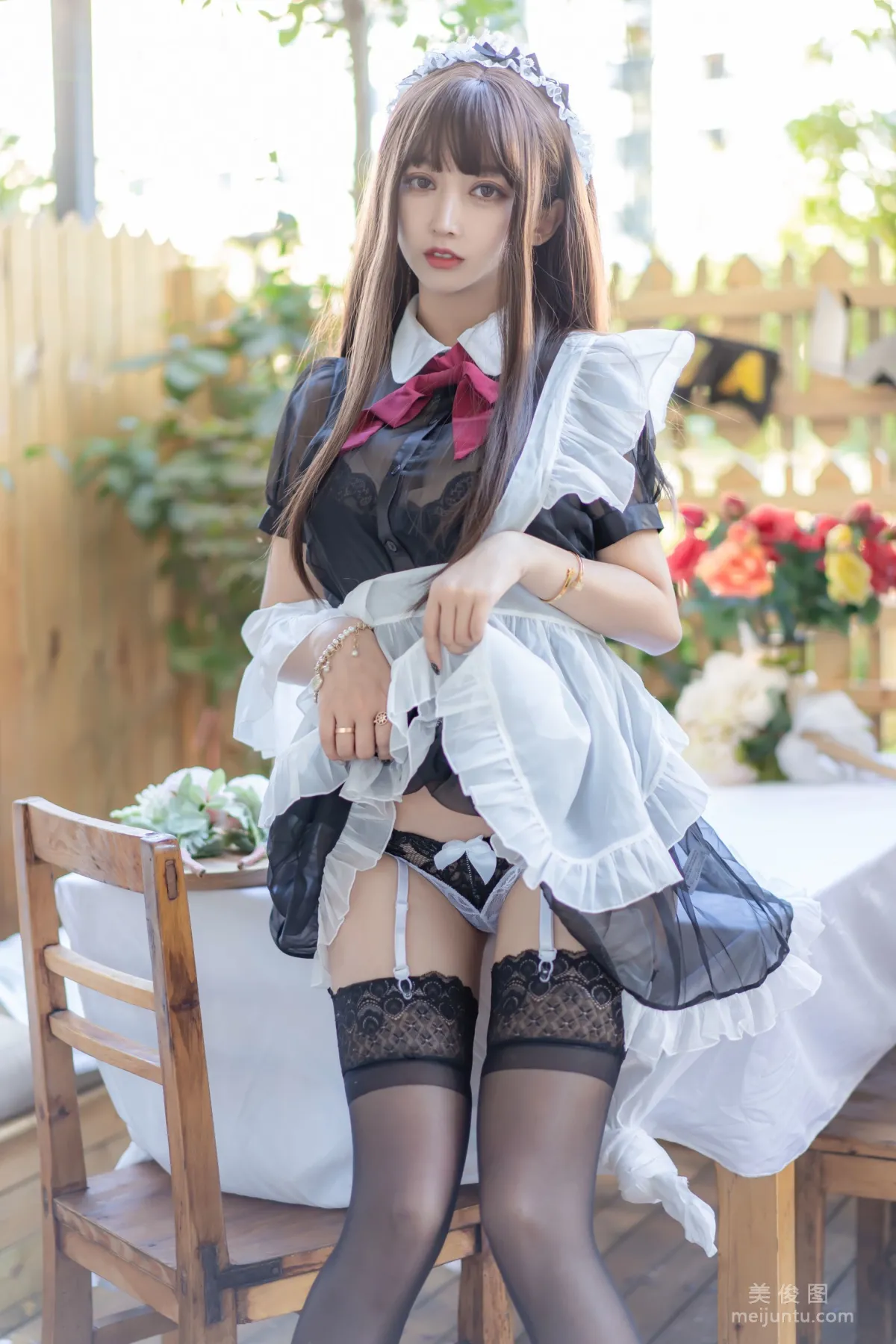 [美女Coser] 米線線sama 《透明女仆》 寫真集 21