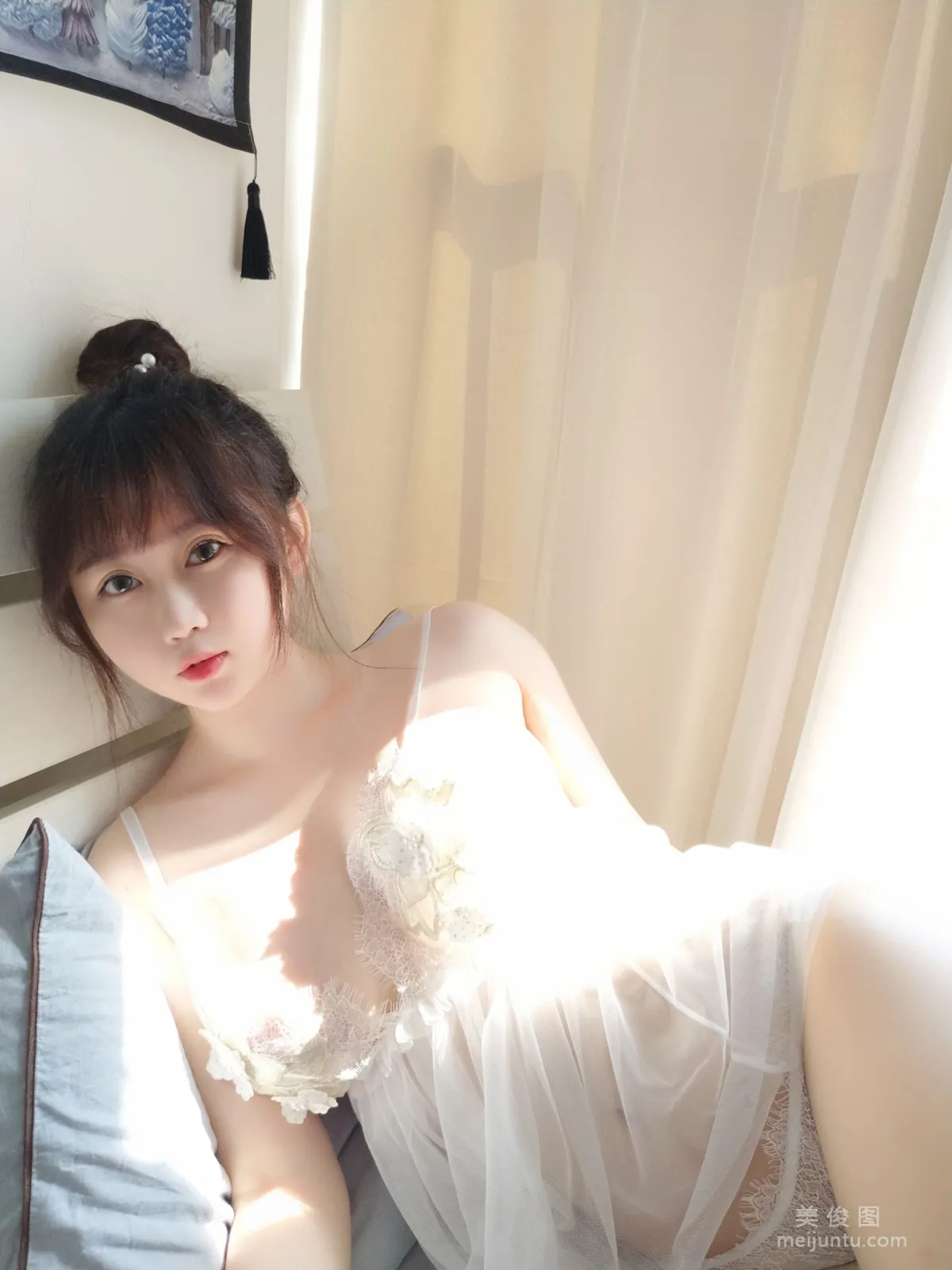 [美女Coser] 是依醬呀 《蕾絲内衣》 寫真集 9