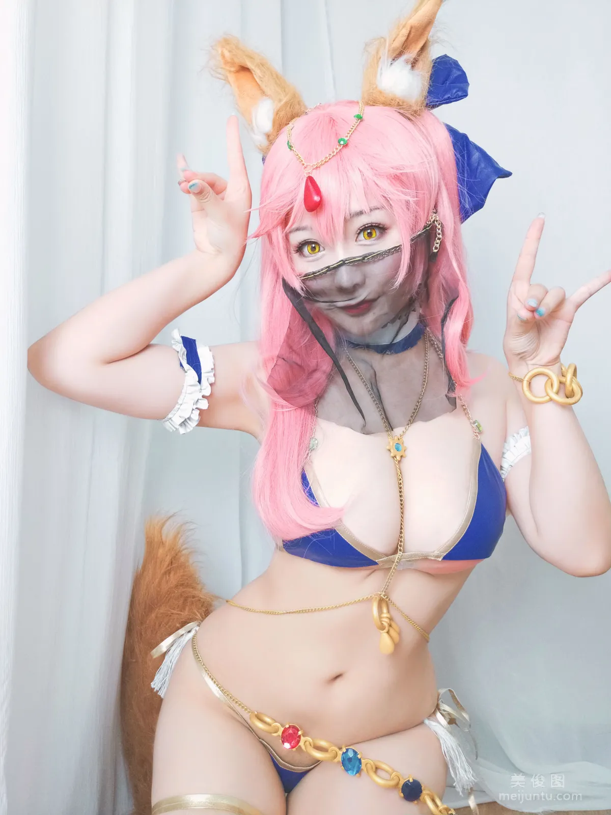 Coser美女三刀刀Miido 《玉藻前》 寫真集 4