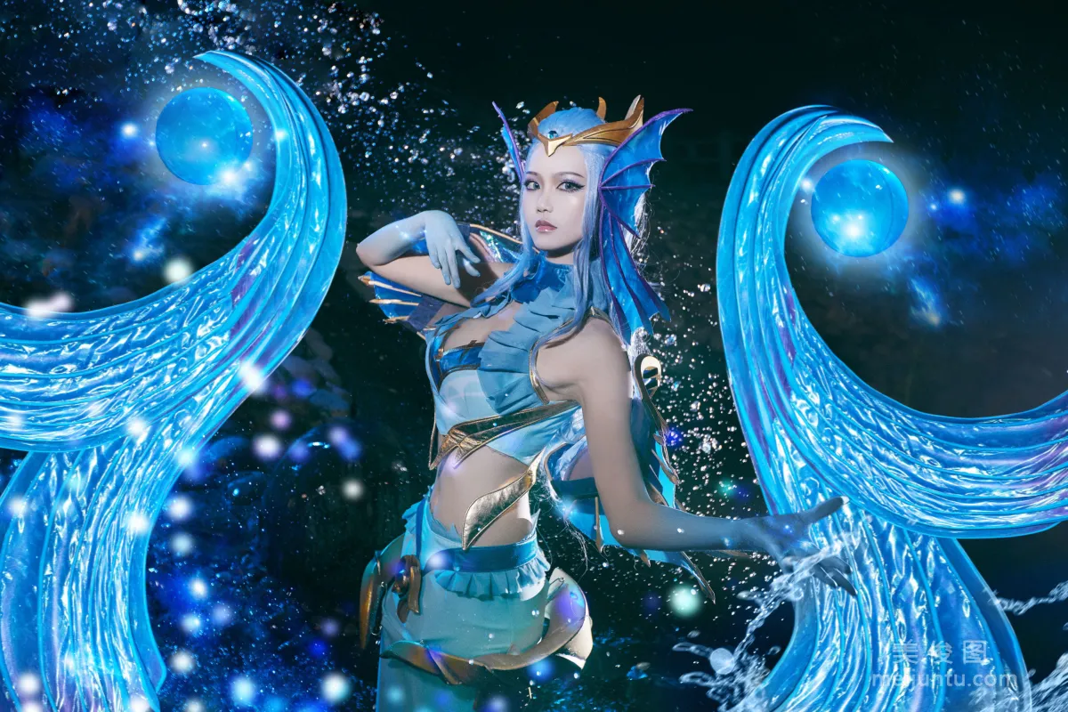 Coser戚顾儿MIKI 《王者荣耀 武则天海洋之心》 写真集9