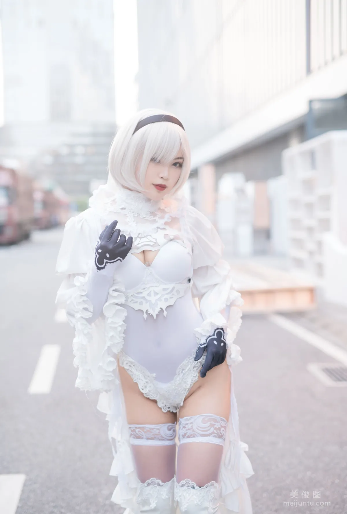 [美女Coser] -白烨- 《2b全套》 写真集127