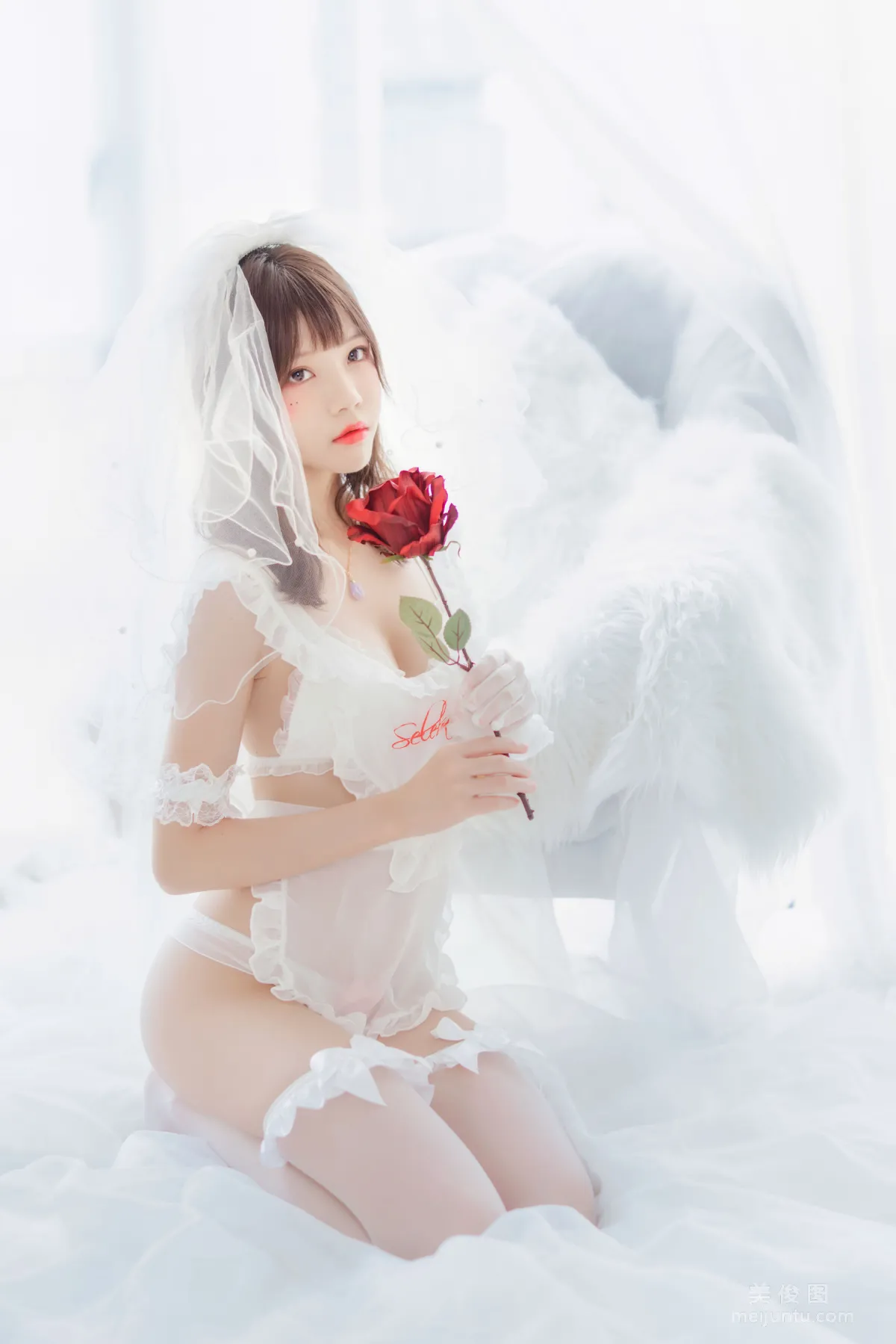 Coser桜桃喵 《轻纱02》 写真集1