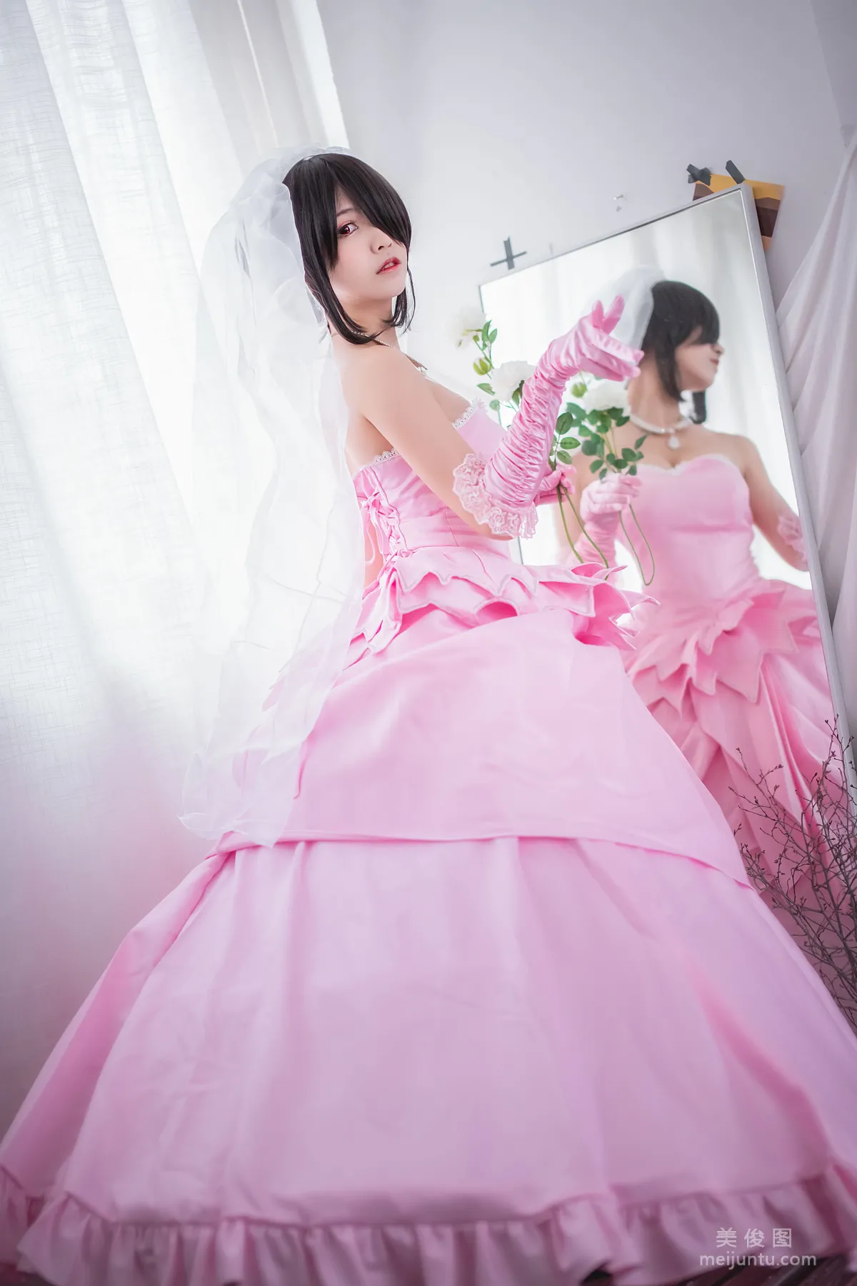 Coser鳗鱼霏儿 《狂三系列 婚纱》 写真集6