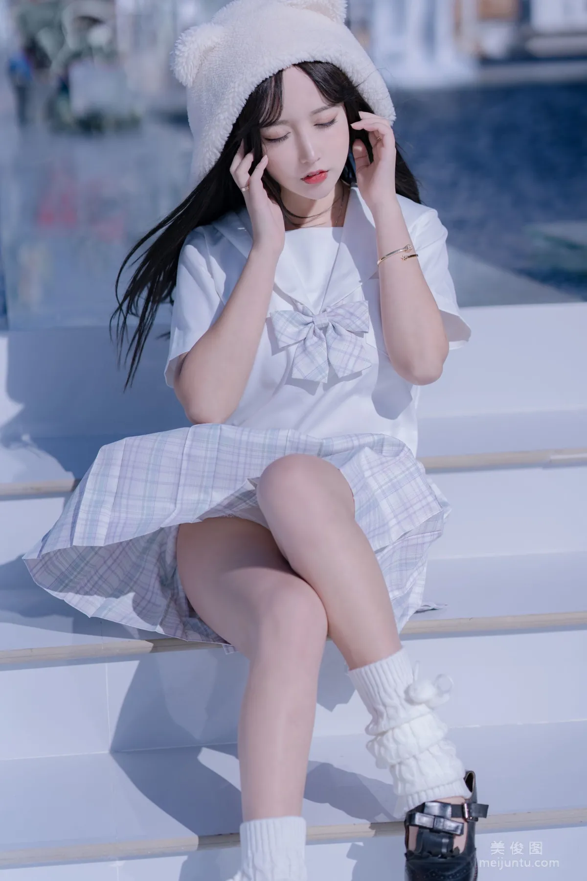 主播米線線sama 《JK萌妹》 寫真集 25