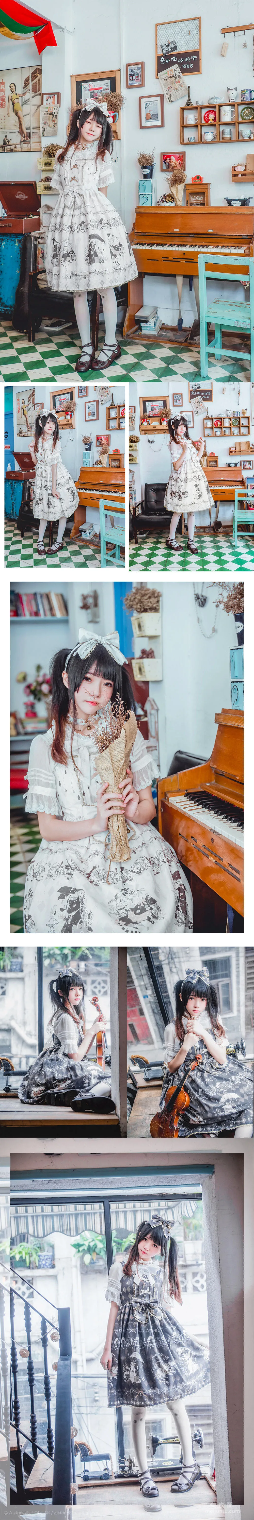 [美女Coser] 桜桃喵 《雨中的貓》 寫真集 1
