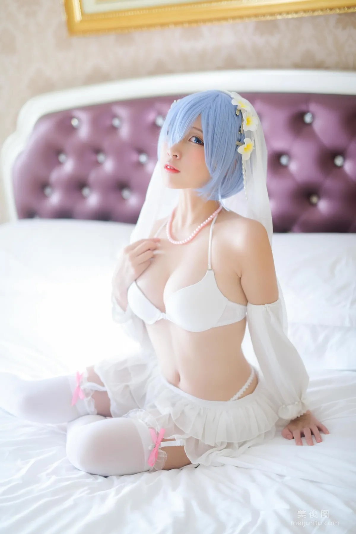 二佐Nisa 《蕾姆婚纱》 写真集9