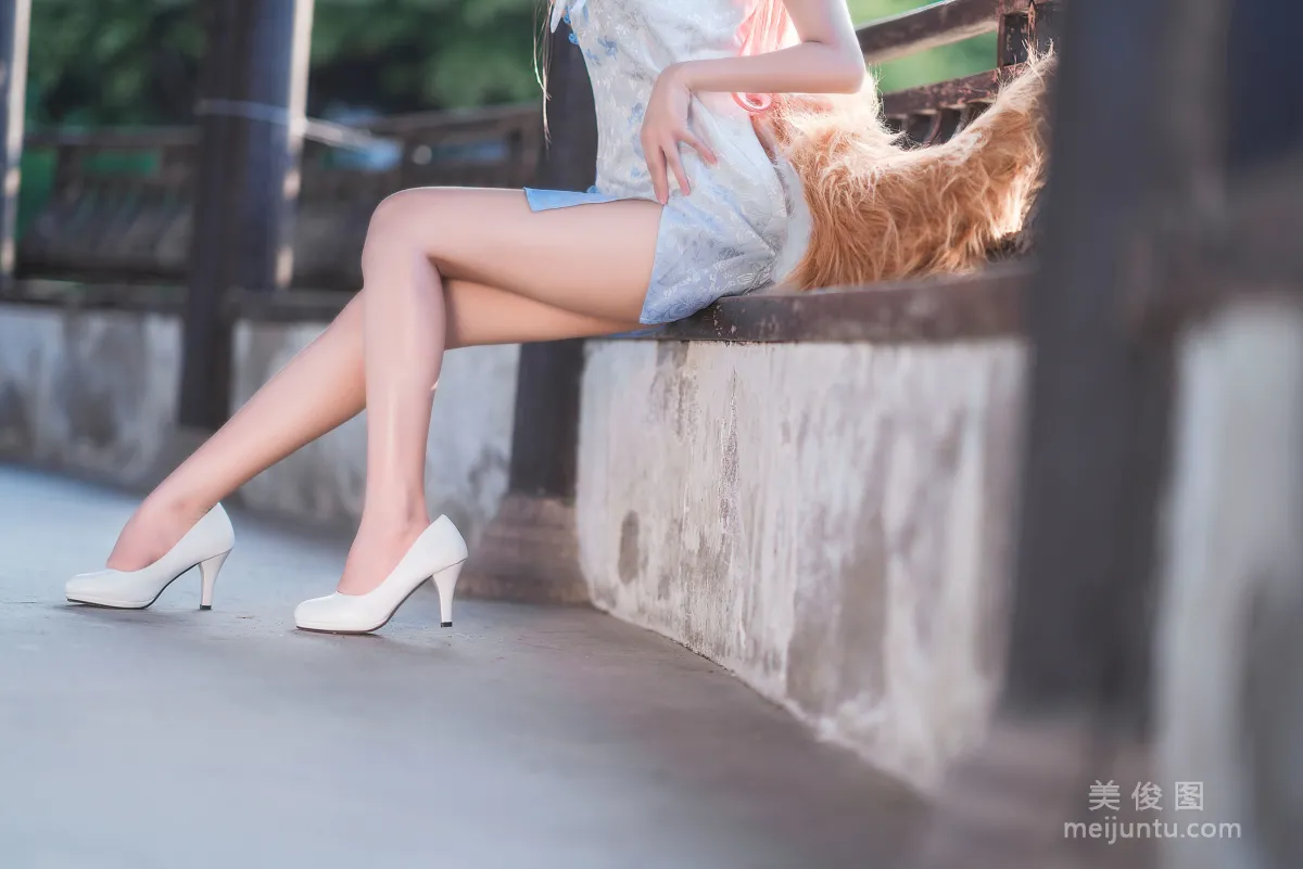 微博Coser三度_69 《旗袍玉藻前》 寫真集 34