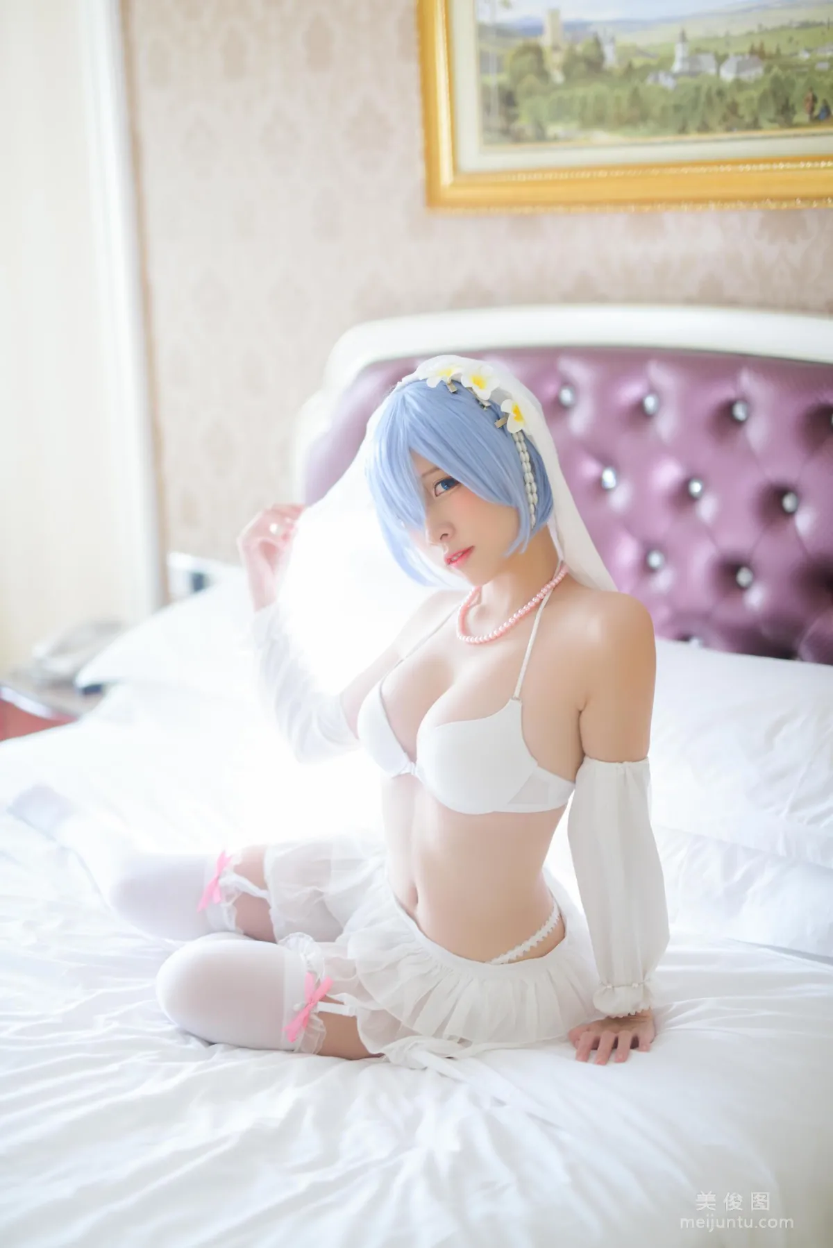 二佐Nisa 《蕾姆婚纱》 写真集8