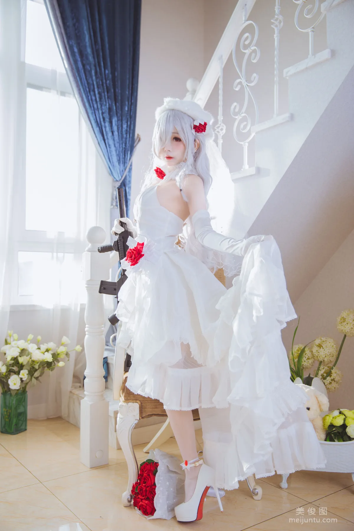 [網紅Coser] 日奈嬌 《g36c 禮服》 寫真集 9
