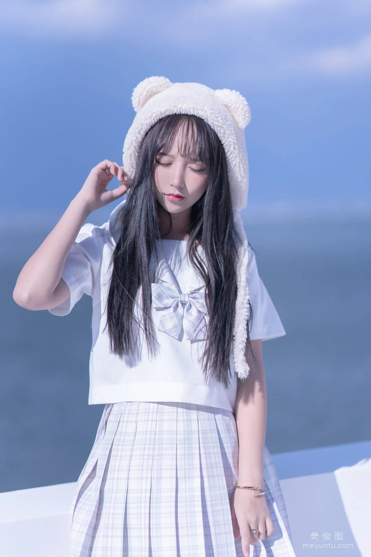 主播米線線sama 《JK萌妹》 寫真集 9