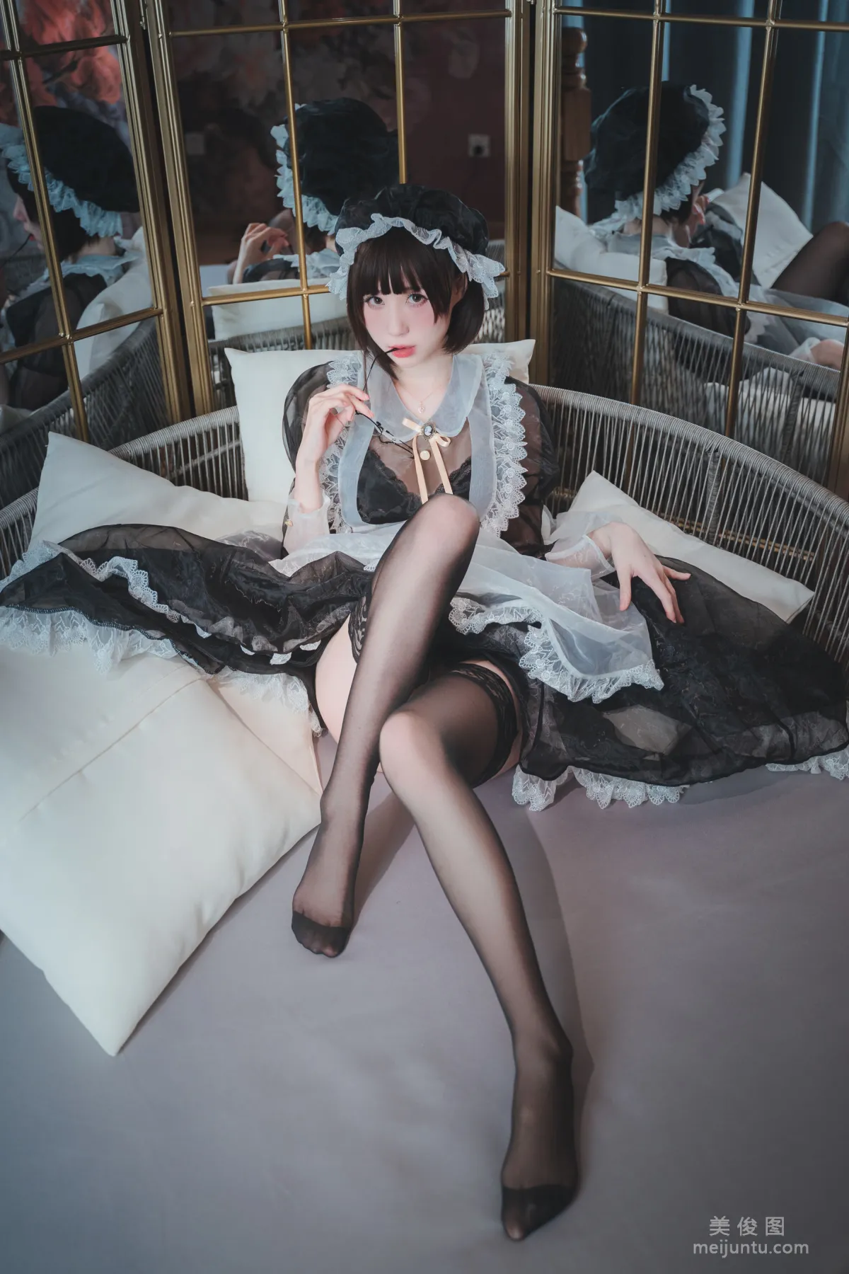 萌妹子Coser南鸽 《透明女仆》 写真集35