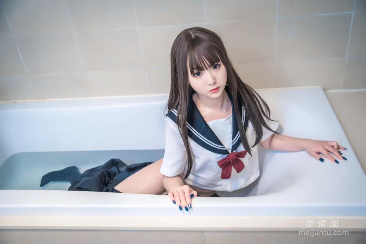 Coser是青水 《JK制服》 寫真集 30
