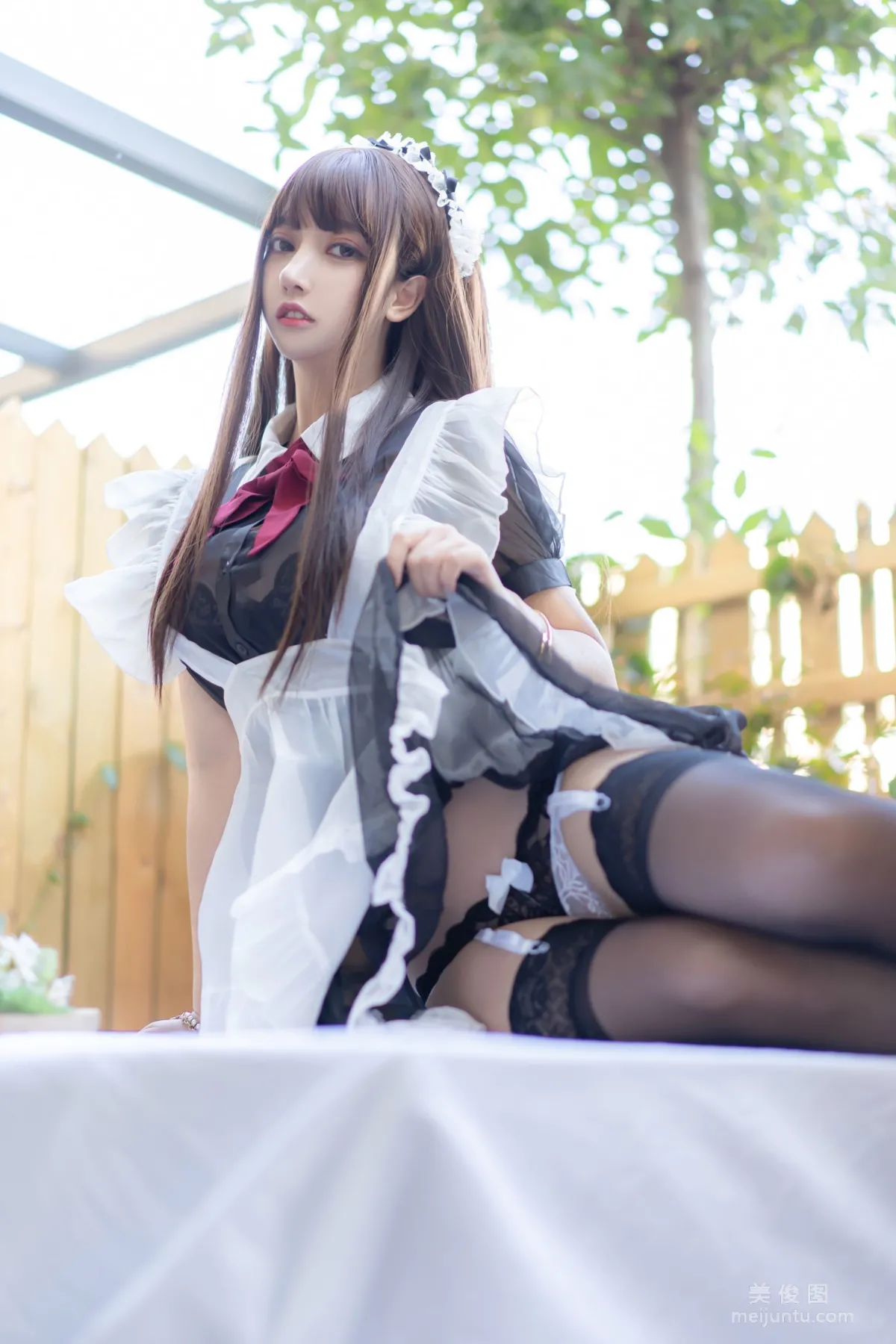 [美女Coser] 米線線sama 《透明女仆》 寫真集 18