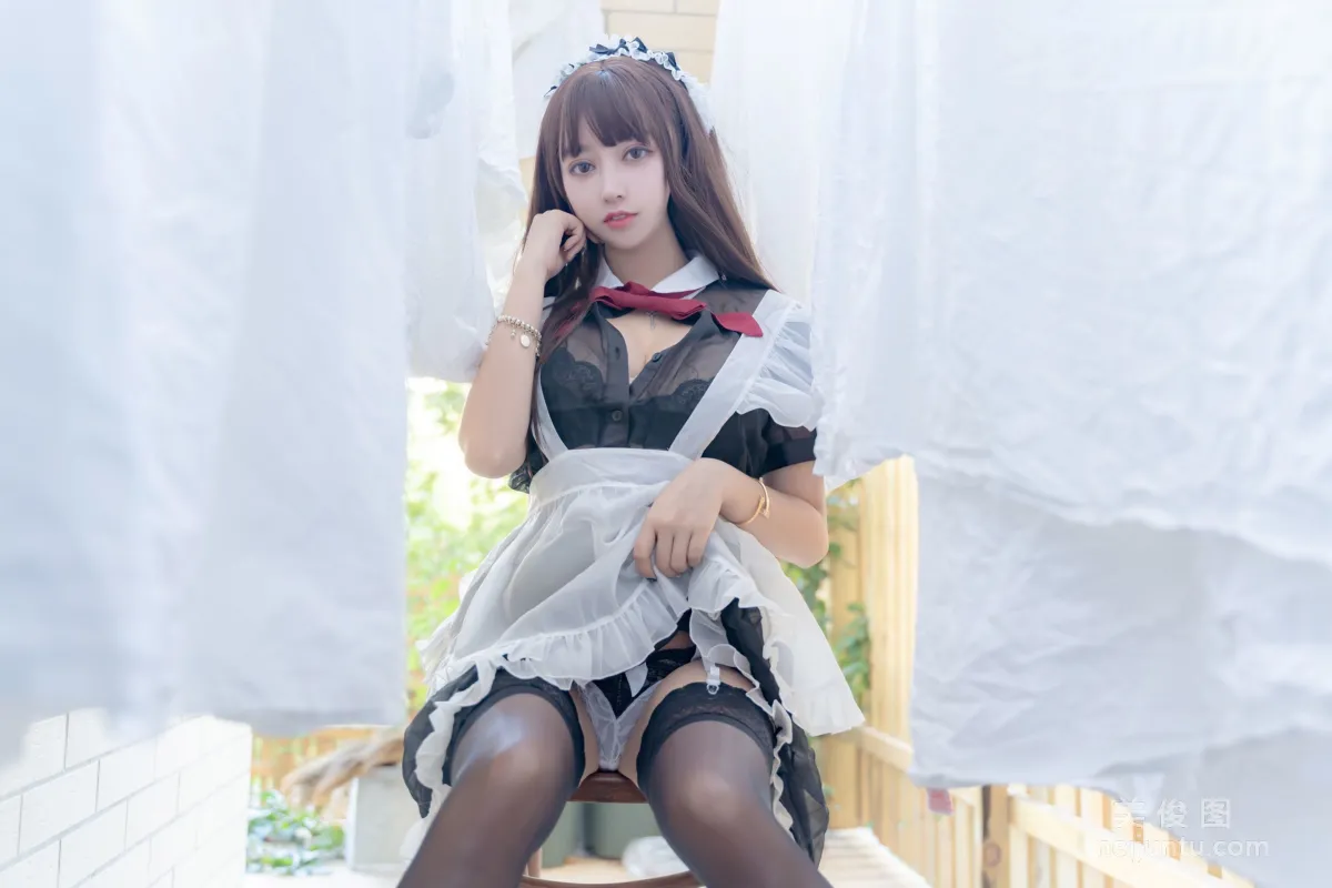 [美女Coser] 米線線sama 《透明女仆》 寫真集 47