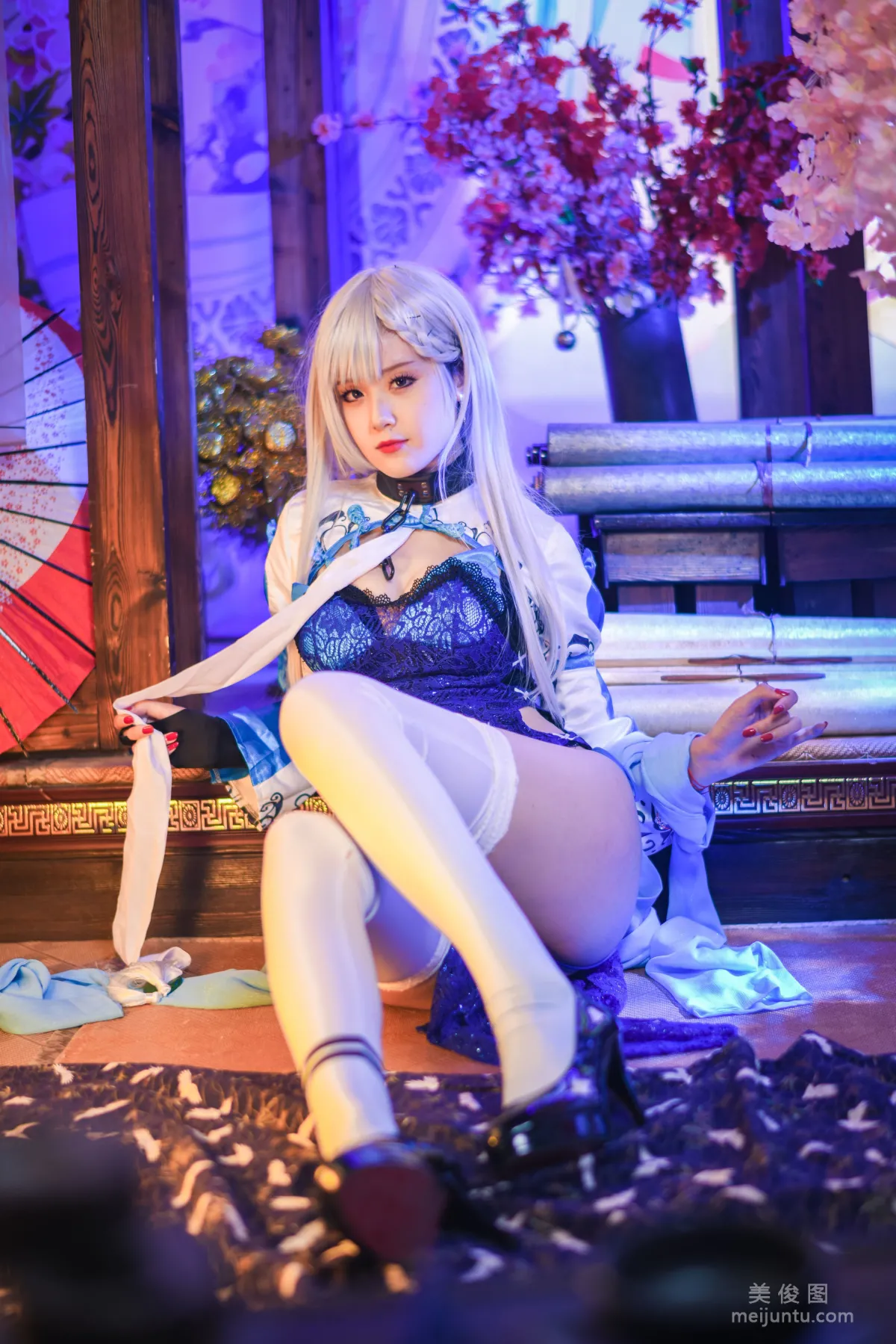 Coser美女Akisoso秋楚楚 《貝法 不知火》 寫真集 20