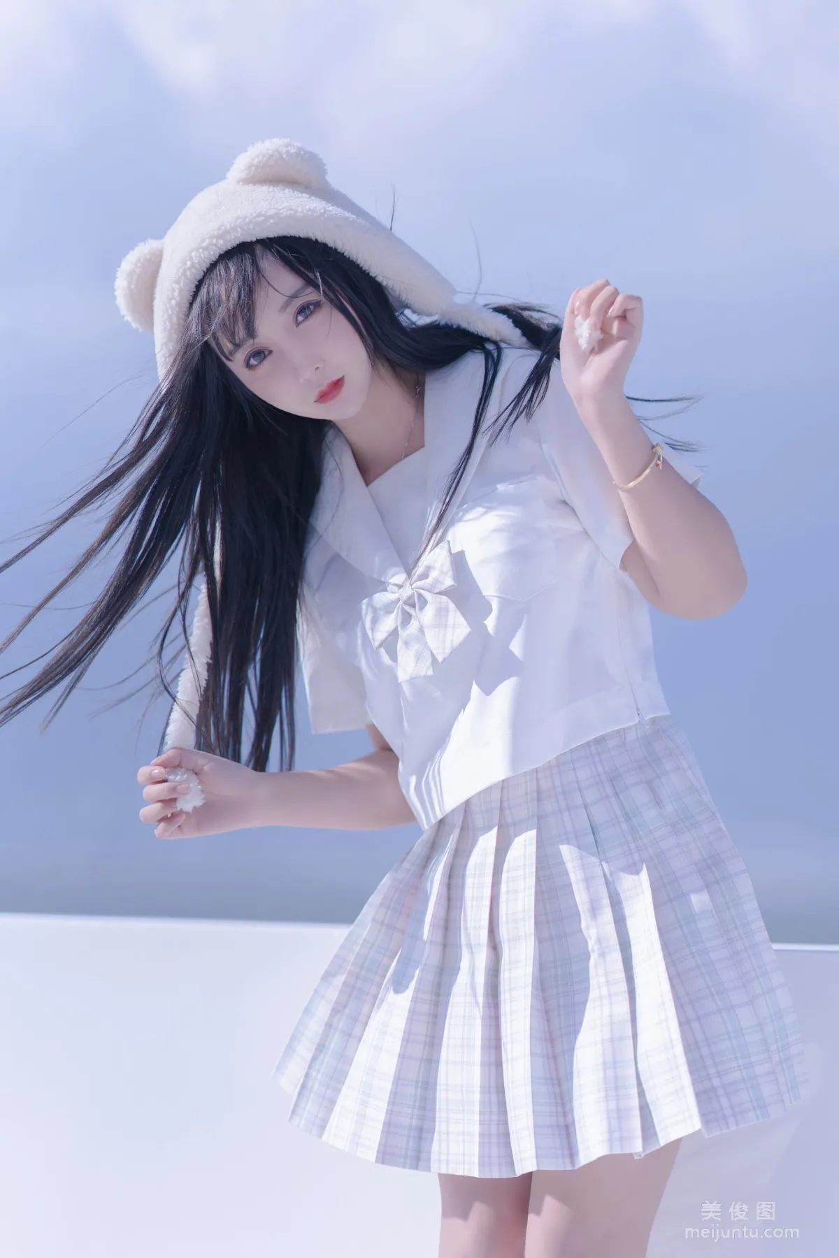主播米線線sama 《JK萌妹》 寫真集 12