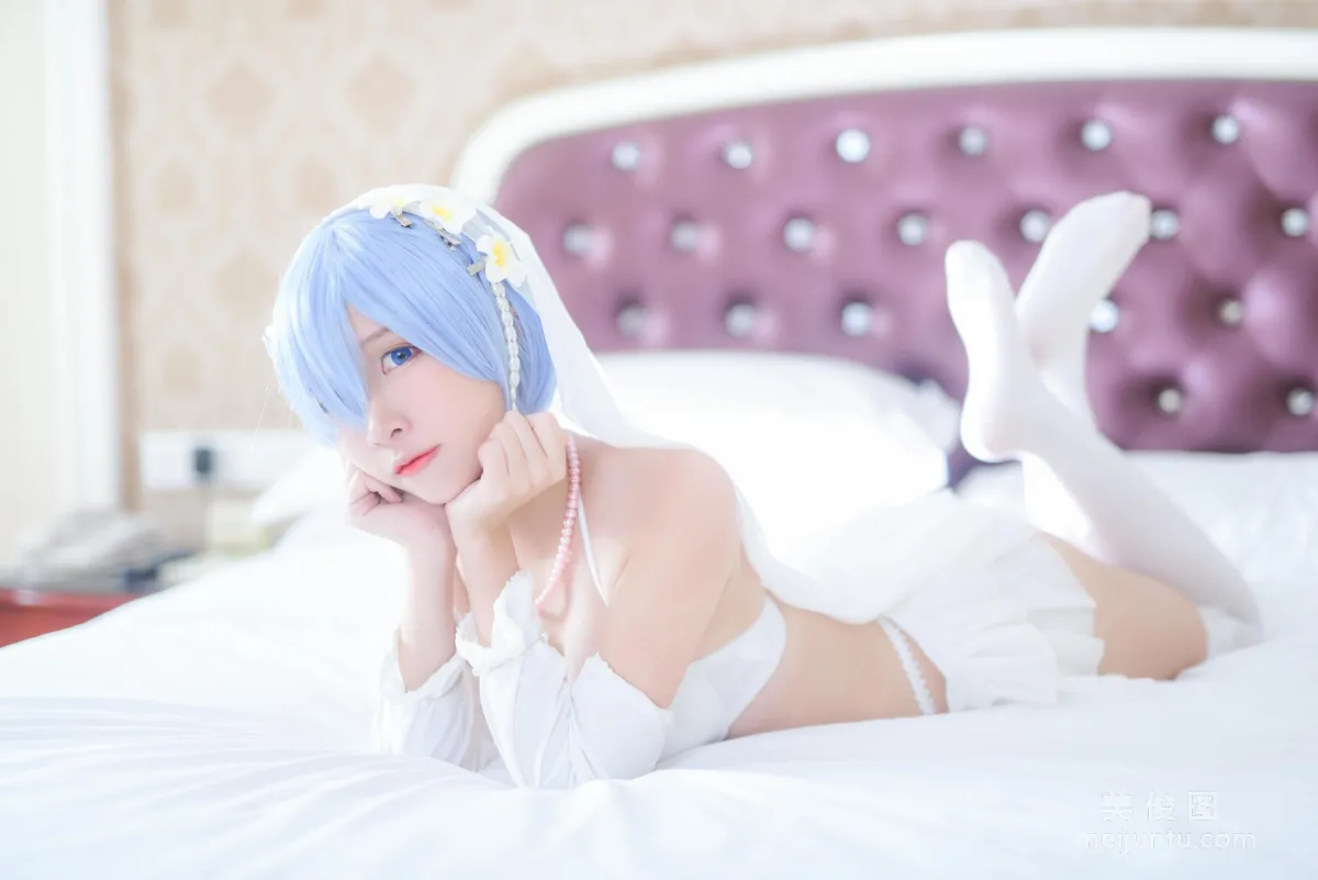 二佐Nisa 《蕾姆婚纱》 写真集18