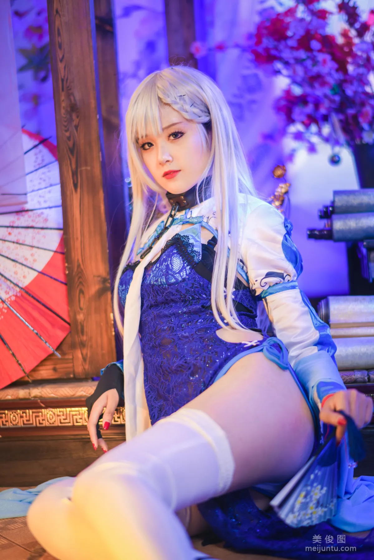 Coser美女Akisoso秋楚楚 《貝法 不知火》 寫真集 22