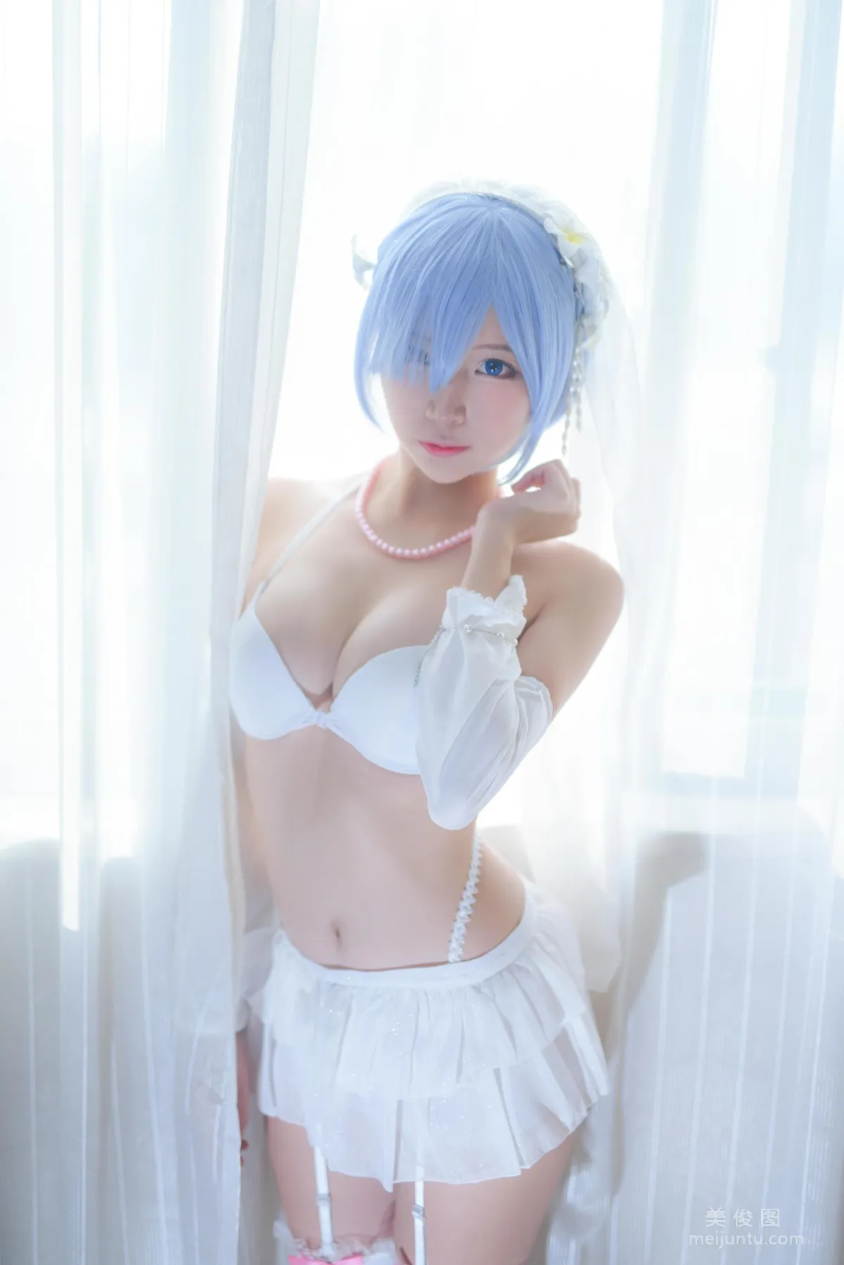 二佐Nisa 《蕾姆婚纱》 写真集25
