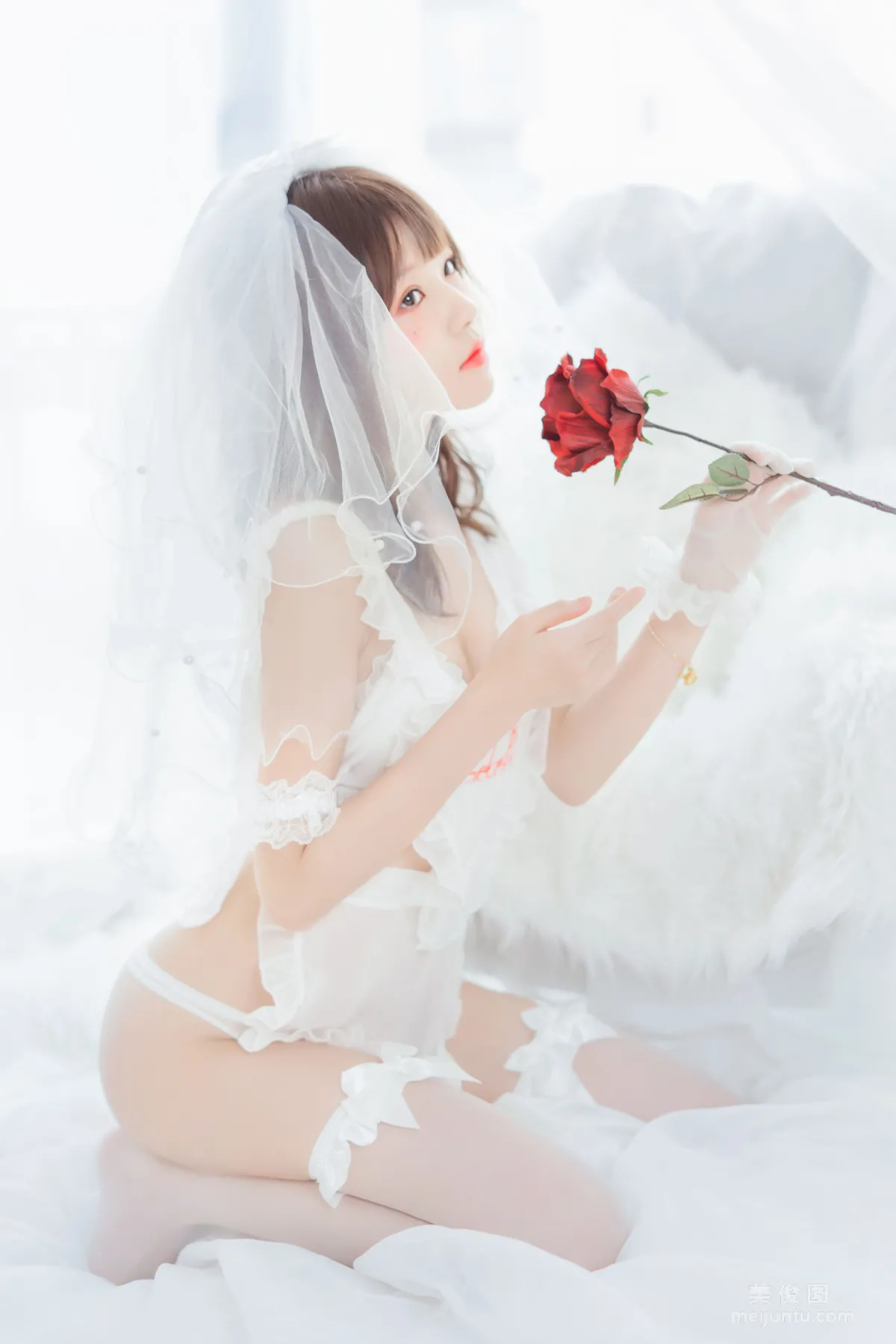 Coser桜桃喵 《轻纱02》 写真集4