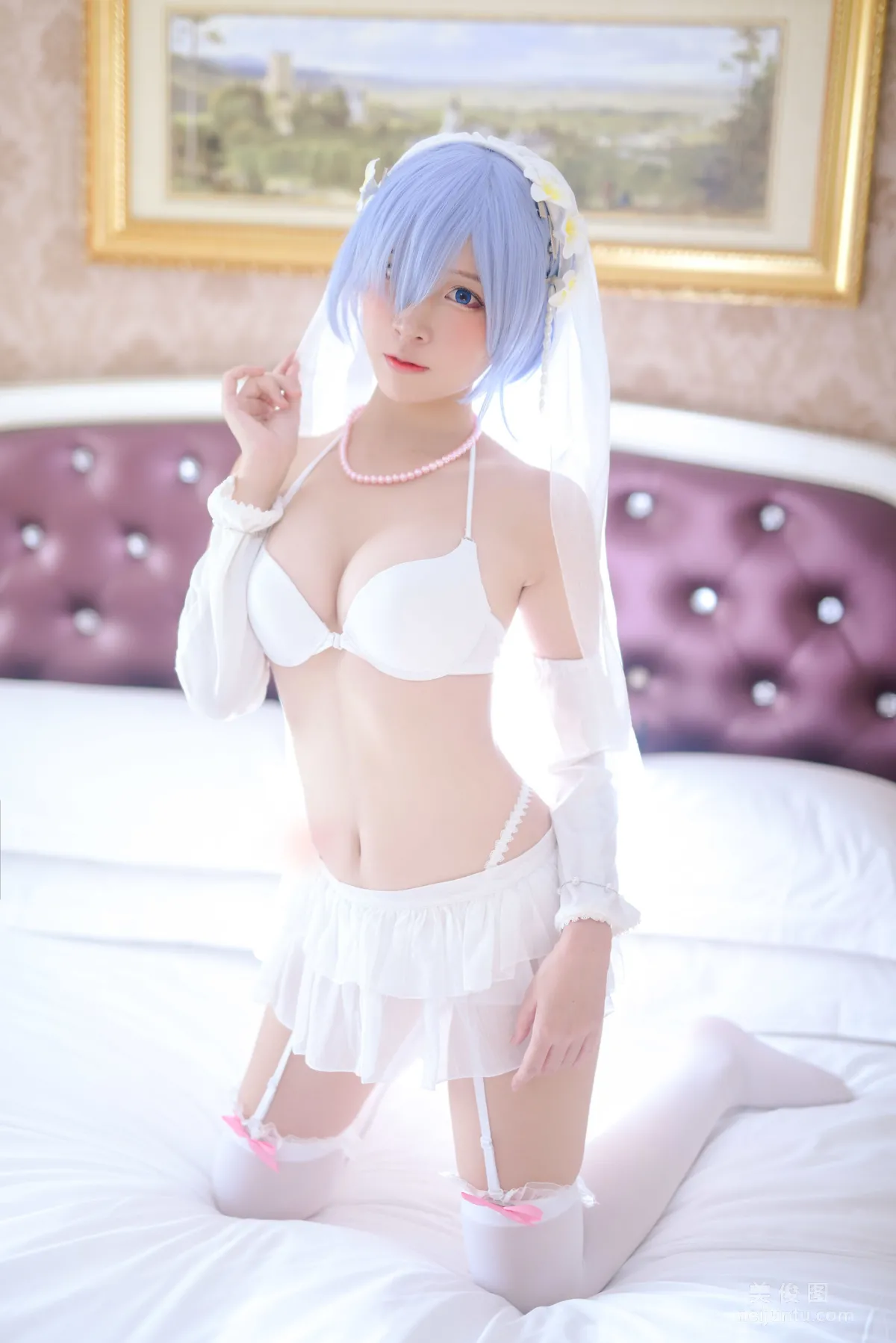 二佐Nisa 《蕾姆婚纱》 写真集3