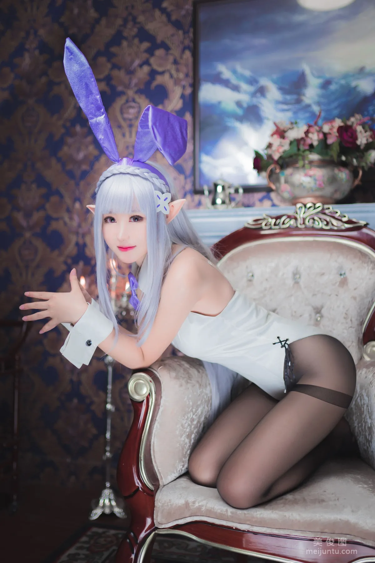 Cosplay沫小舞 《艾米莉亞兔女郎》 寫真集 16