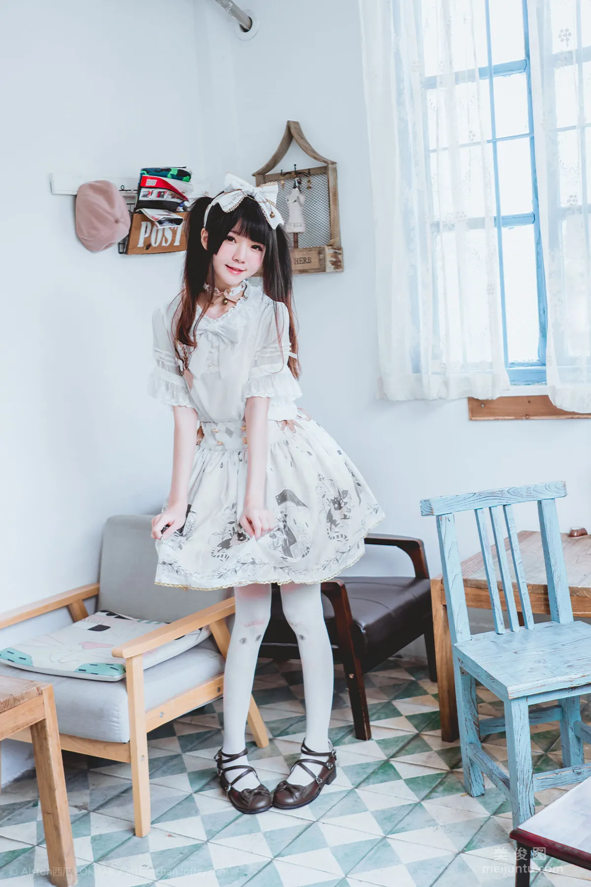 [美女Coser] 桜桃喵 《雨中的貓》 寫真集 8