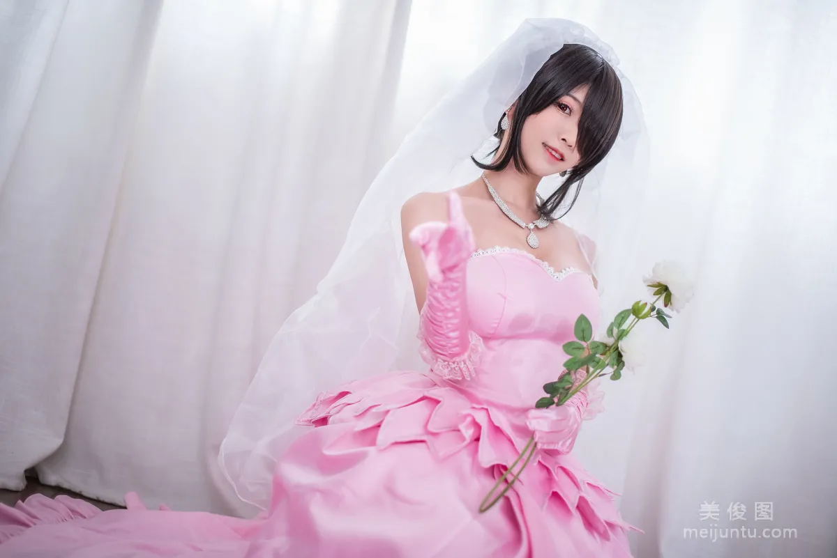 Coser鳗鱼霏儿 《狂三系列 婚纱》 写真集4