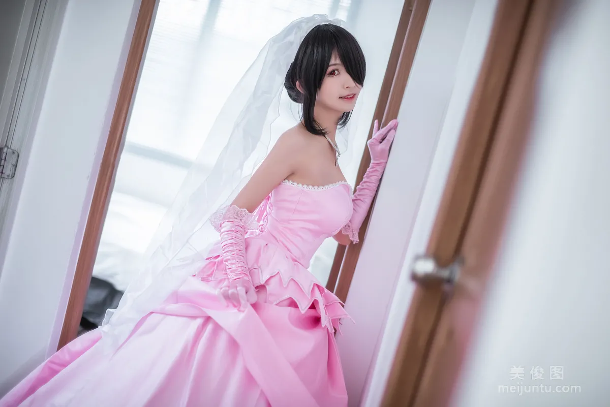 Coser鳗鱼霏儿 《狂三系列 婚纱》 写真集13