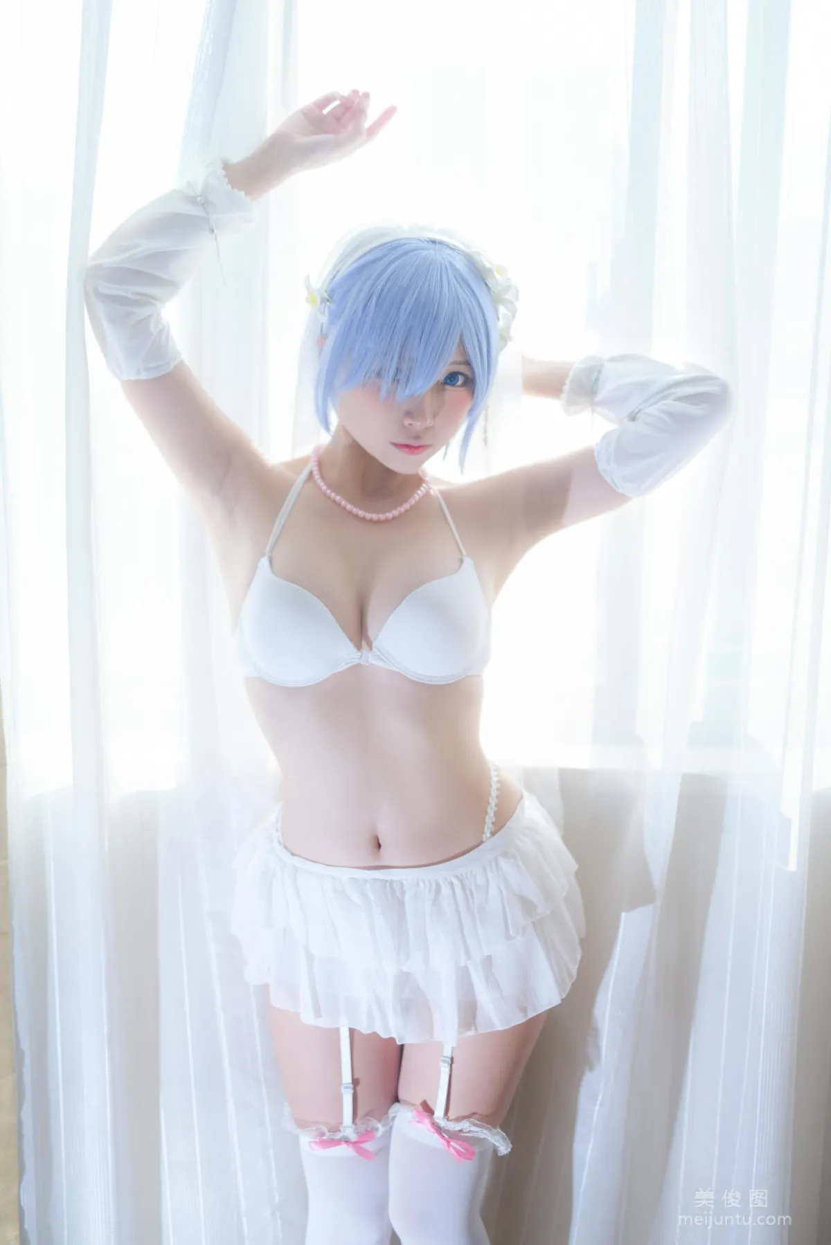 二佐Nisa 《蕾姆婚纱》 写真集26