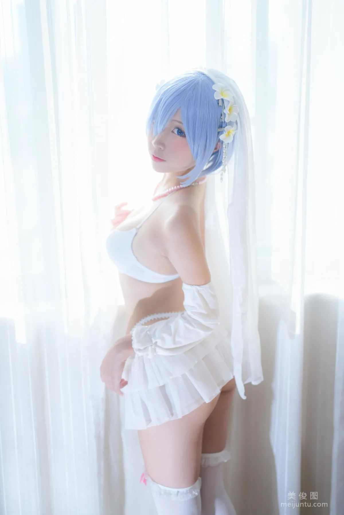 二佐Nisa 《蕾姆婚纱》 写真集27