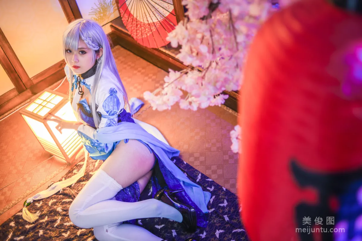 Coser美女Akisoso秋楚楚 《贝法 不知火》 写真集7