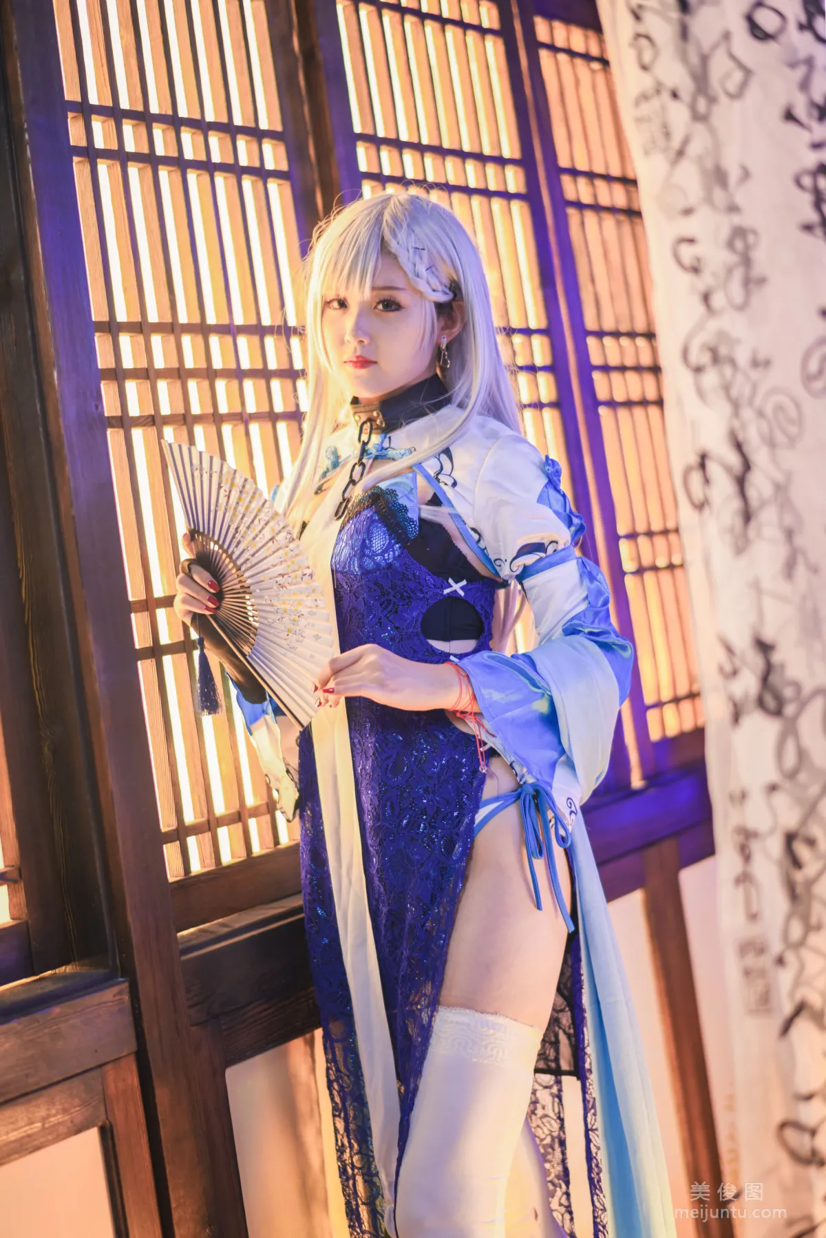 Coser美女Akisoso秋楚楚 《貝法 不知火》 寫真集 14