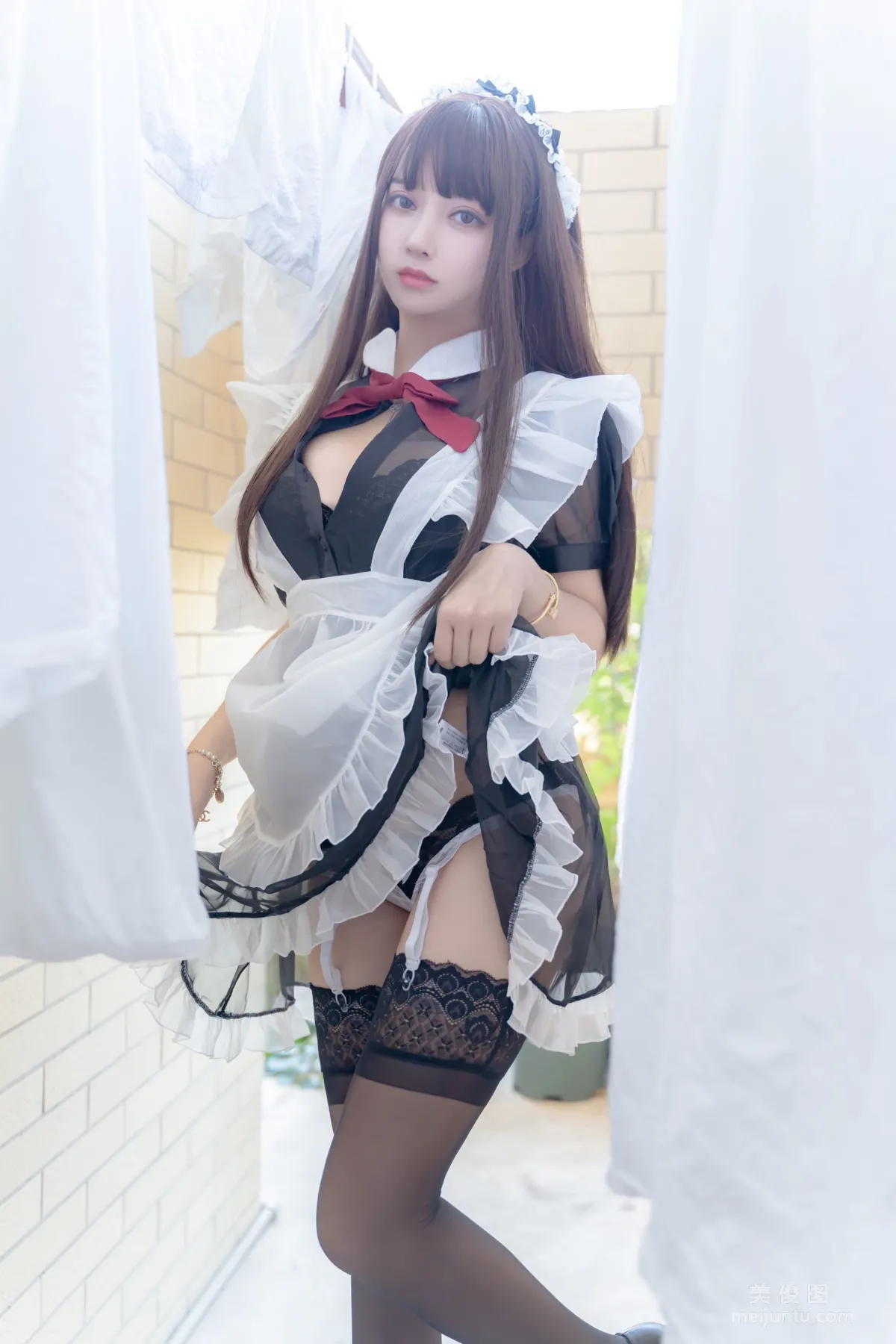 [美女Coser] 米線線sama 《透明女仆》 寫真集 42