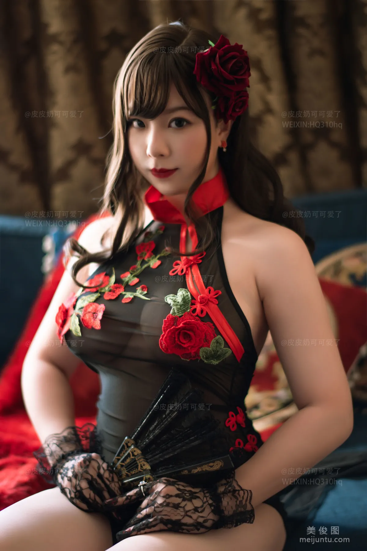 [美女Coser] 皮皮奶可可愛了啦 《玫瑰》 寫真集 23