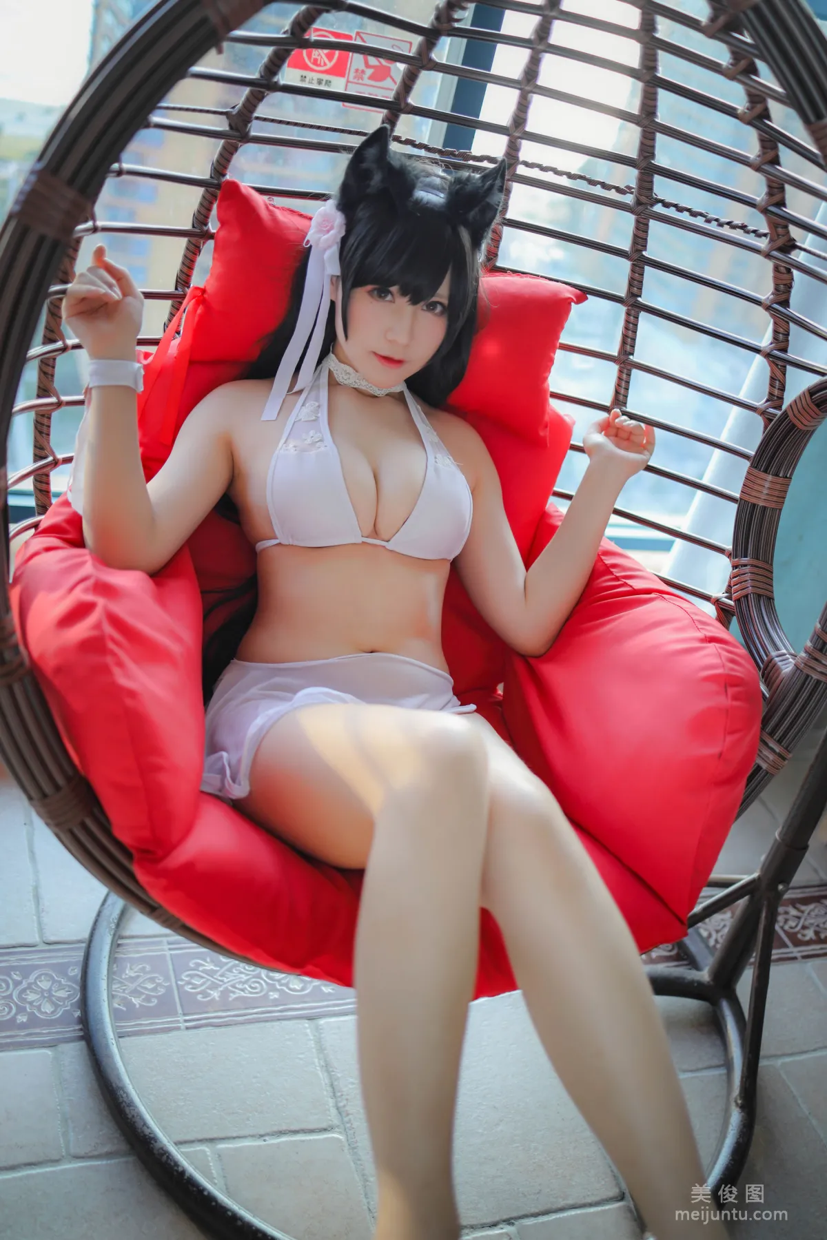 [美女Coser] Nyako喵子 《愛宕泳裝》 寫真集 1
