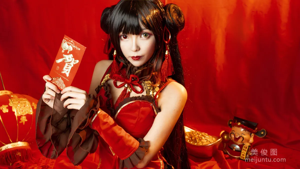 Coser模特妍子堅不可摧 《狂三新年》 寫真集 6