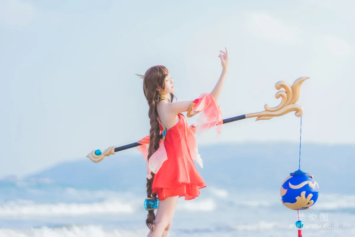 [美女Coser] 桜桃喵 《王者榮耀 大喬》 寫真集 17