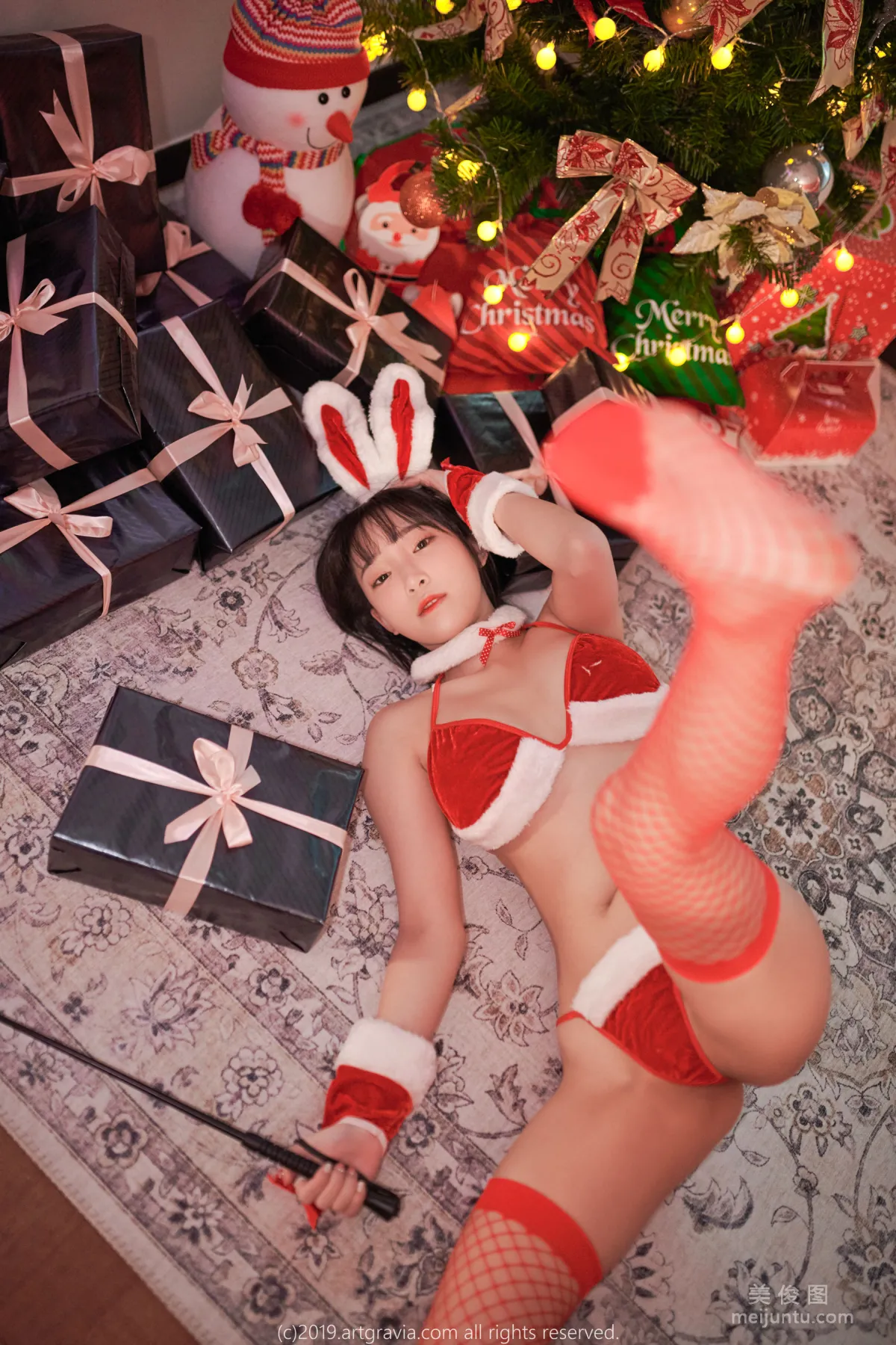 [ARTGRAVIA] VOL.126 姜仁卿 《圣诞女郎》 写真集18