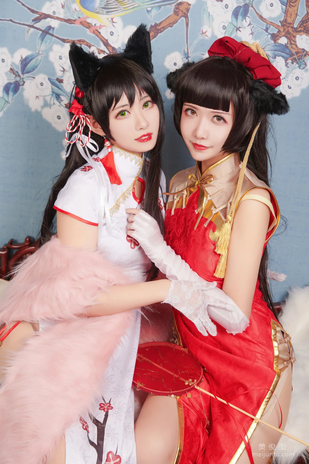 源紗希喵喵喵&amp;Meiyi_燭墨 《犬獒旗袍》 寫真集 11
