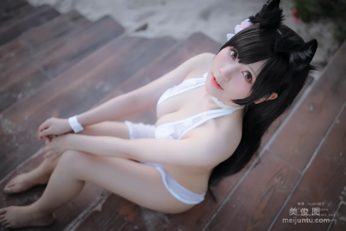 [美女Coser] Nyako喵子 《愛宕泳裝》 寫真集 16