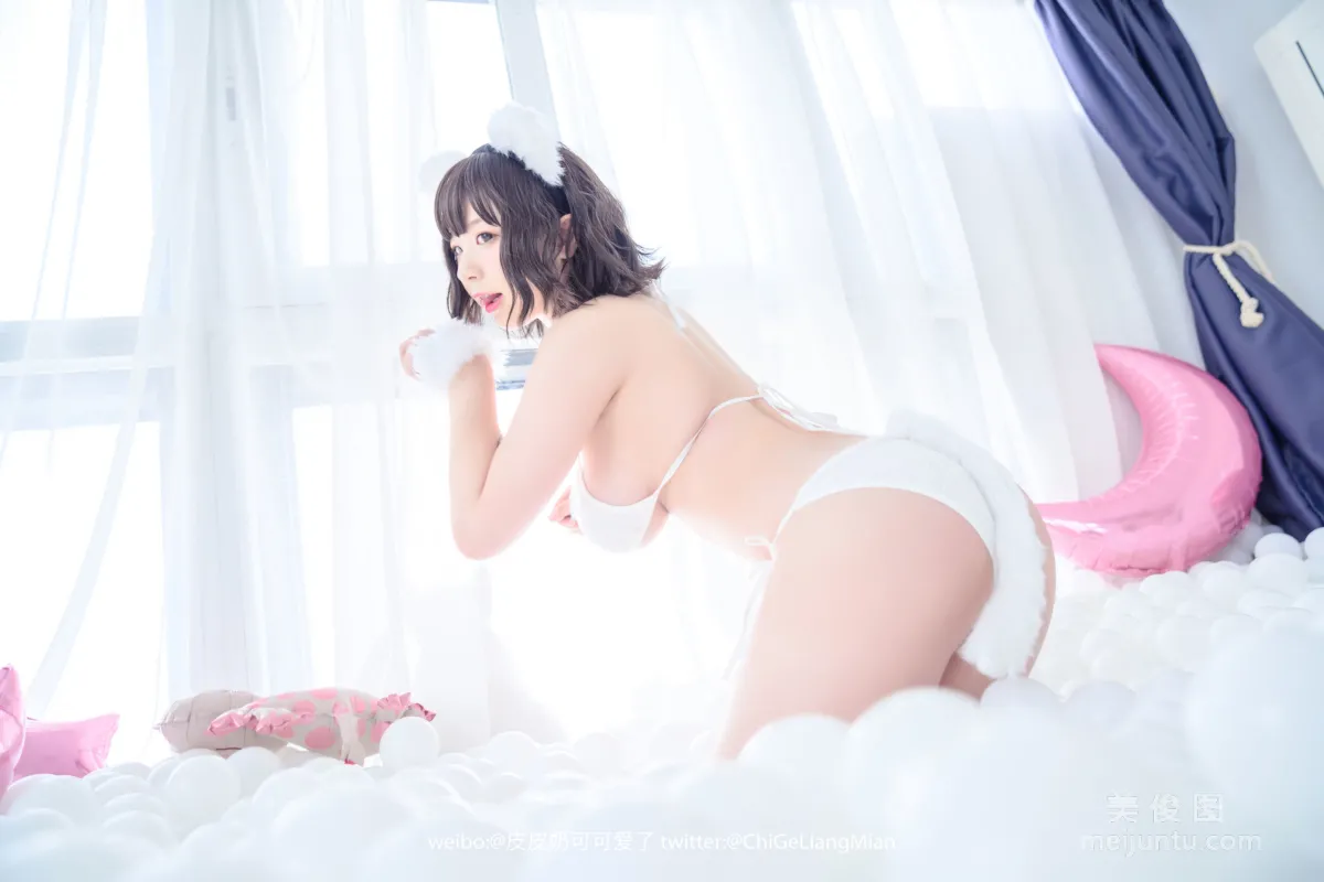 [美女Coser] 皮皮奶可可愛了啦 《白貓》 寫真集 36
