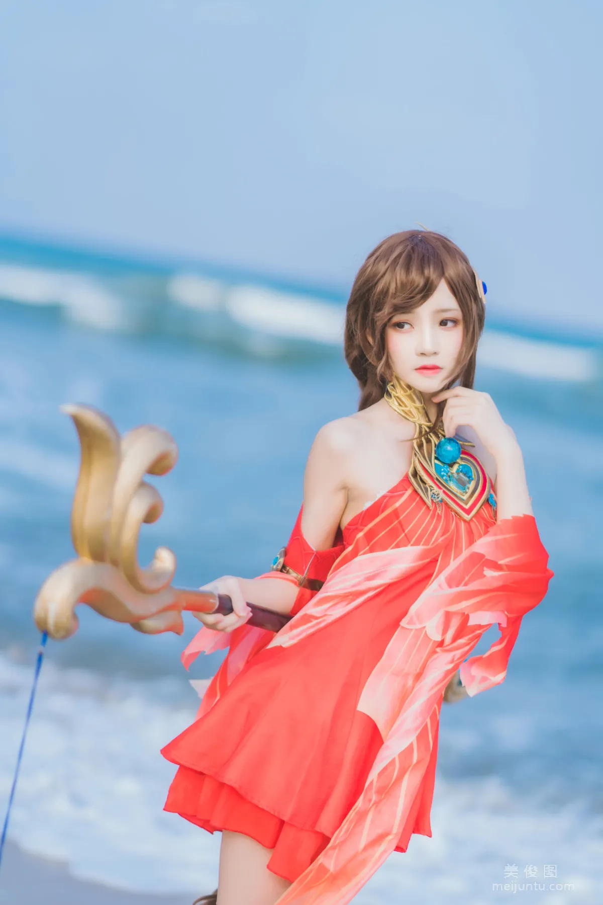 [美女Coser] 桜桃喵 《王者榮耀 大喬》 寫真集 18