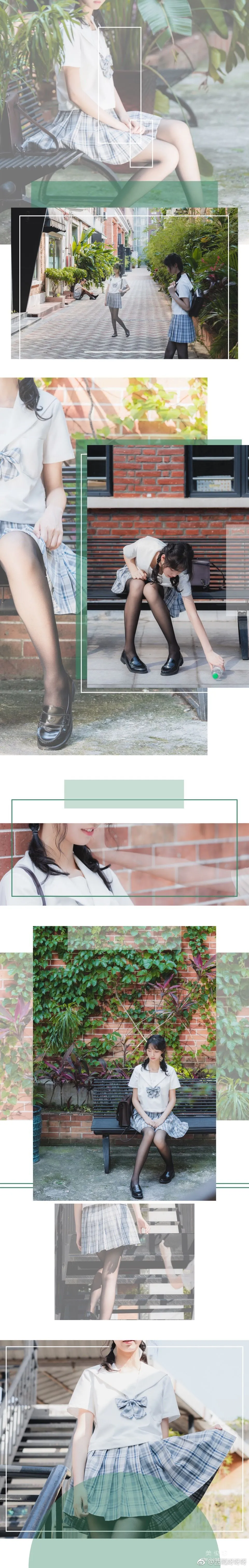 [网红Coser] 西瓜 《制服》 写真集16