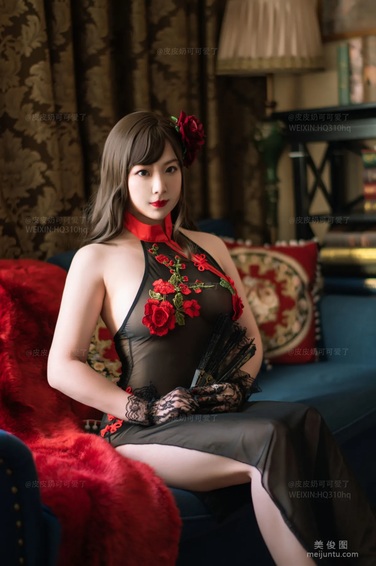 [美女Coser] 皮皮奶可可愛了啦 《玫瑰》 寫真集 26