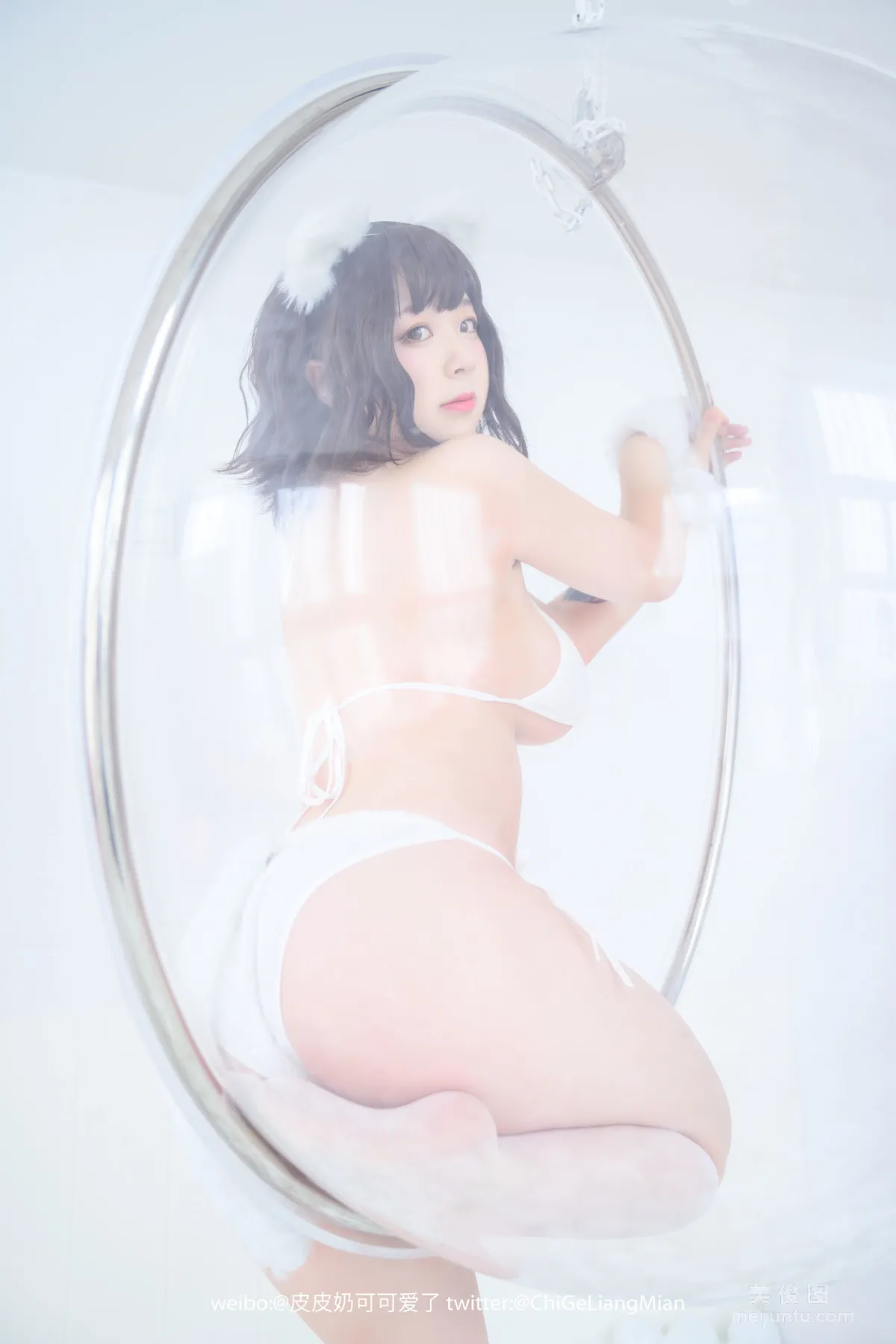 [美女Coser] 皮皮奶可可愛了啦 《白貓》 寫真集 28