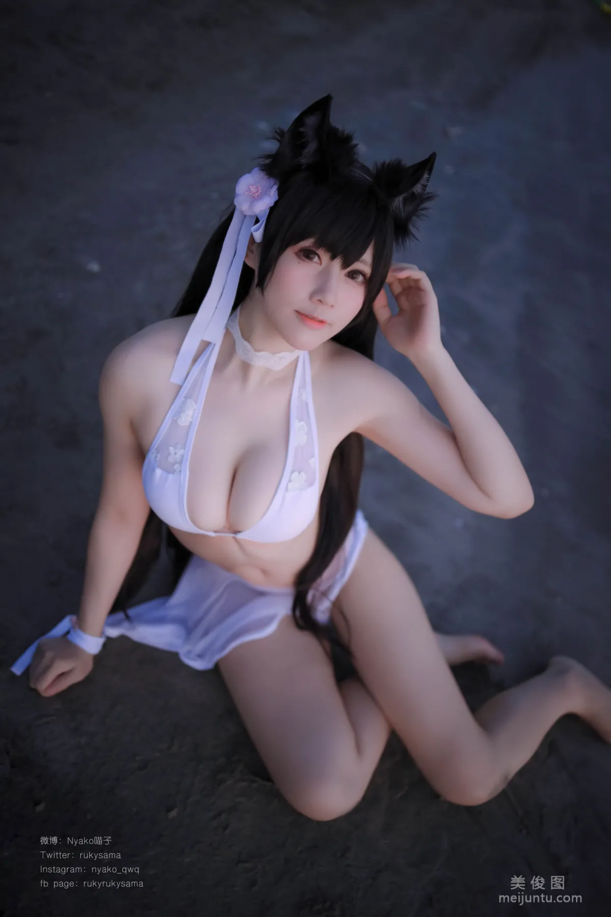 [美女Coser] Nyako喵子 《愛宕泳裝》 寫真集 23
