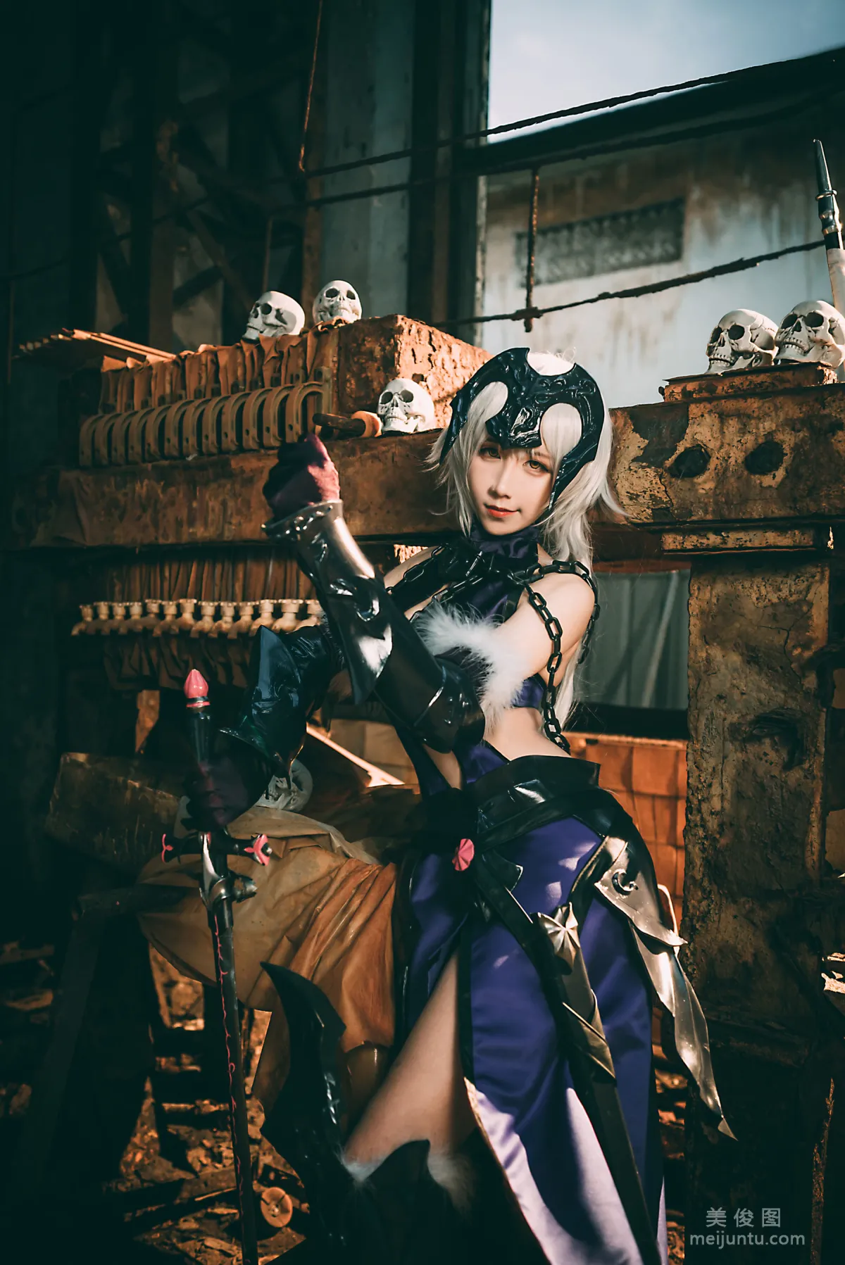 [网红Coser] 九曲Jean 《黑贞德》 写真集5